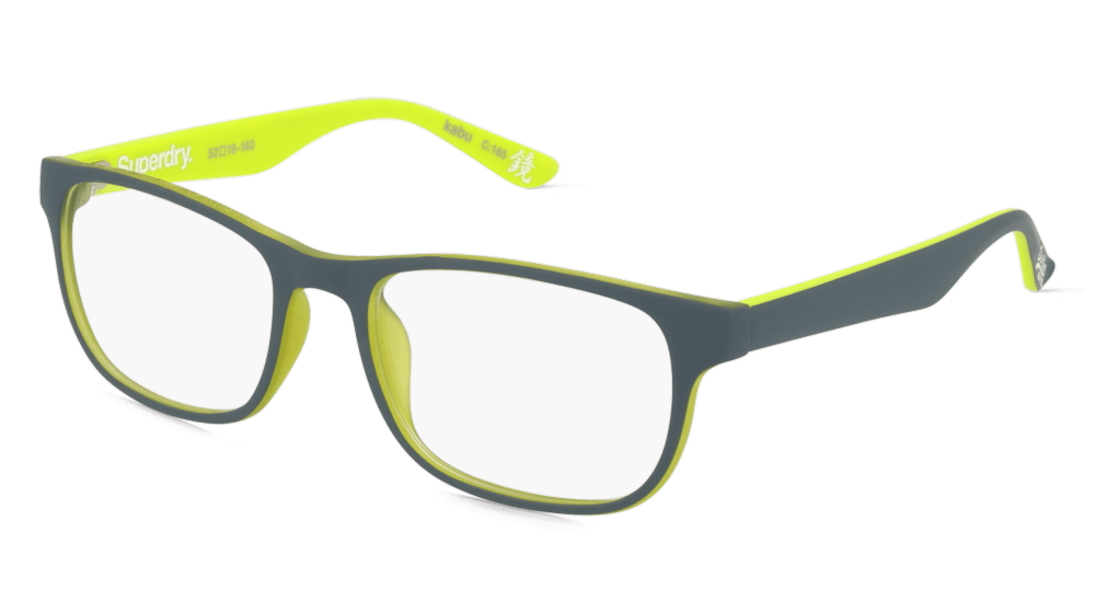 Superdry SDO Kabu Gris jaune Vue d'angle
