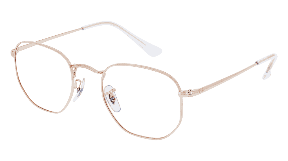 RAY-BAN RB 6448 Rose gold Corner View