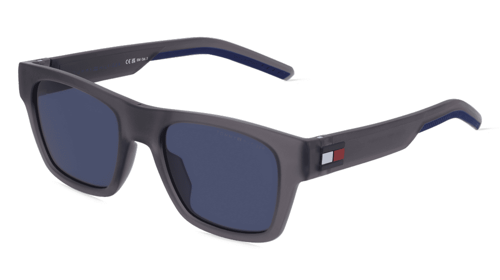 Tommy Hilfiger Eyewear TH 1975/S Bleu gris Vue d'angle