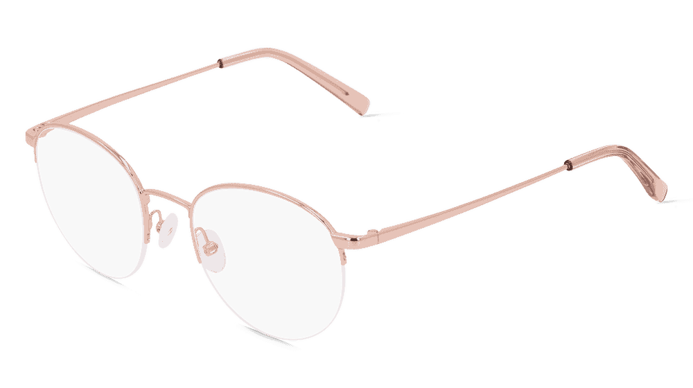 Fielmann MI 054 CL Or rosé Vue d'angle
