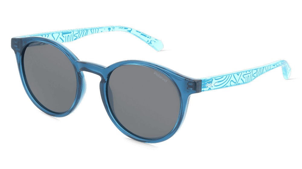Polaroid 207385 Bleu transparent Vue d'angle