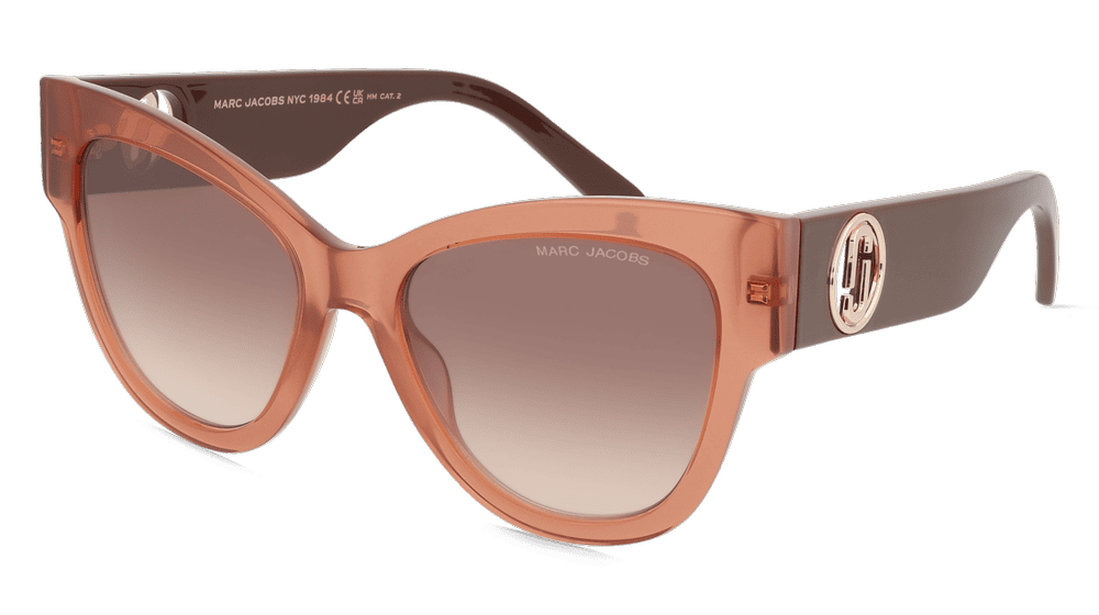 Marc Jacobs 697/S Cristal beige Vue d'angle