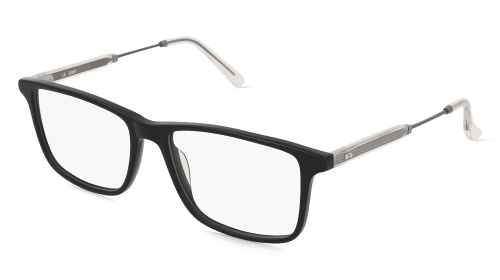 Fielmann BD 574 CL GERRIT Cristal noir Vue d'angle