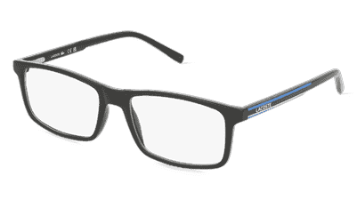 Lacoste L2858 Noir Vue d'angle