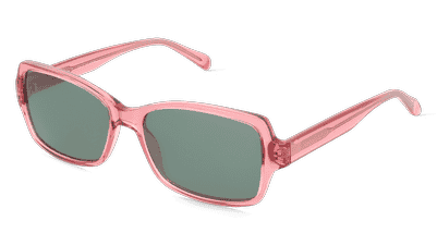 Fielmann BD 543 SUN CL RITA roze transparant Hoekaanzicht