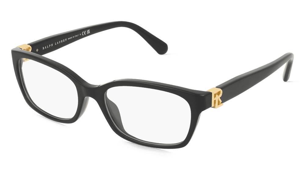 Ralph Lauren 0RL6244U Noir Vue d'angle