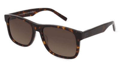 Tommy Hilfiger TH 2073/S zwart Hoekaanzicht