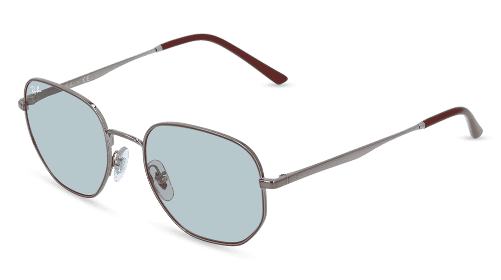 RAY-BAN RB 3682 Gris gun Vue d'angle
