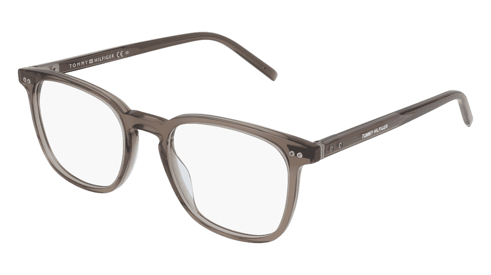 TOMMY HILFIGER TH 1814 Brown transparent Corner View
