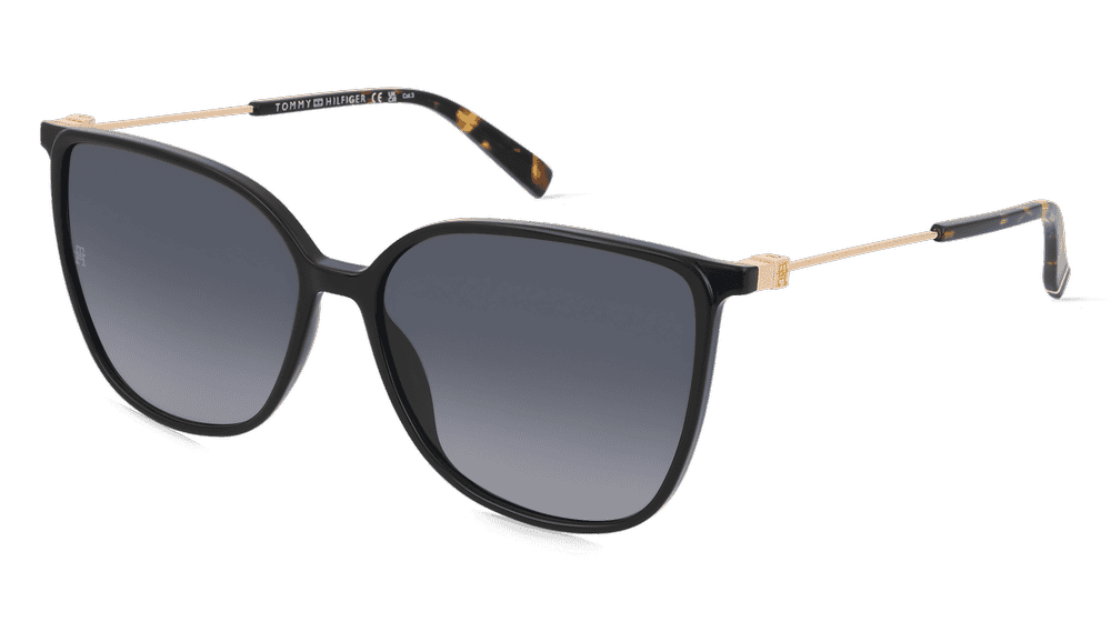 Tommy Hilfiger TH 2095/S Noir Vue d'angle