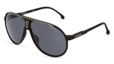 CARRERA CHAMPION/N Noir or Vue d'angle