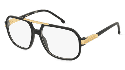 Carrera 1134 Noir mat Vue d'angle