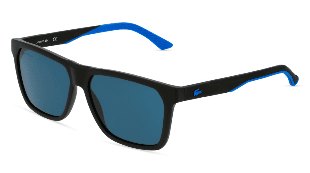 LACOSTE L972S Noir mat Vue d'angle