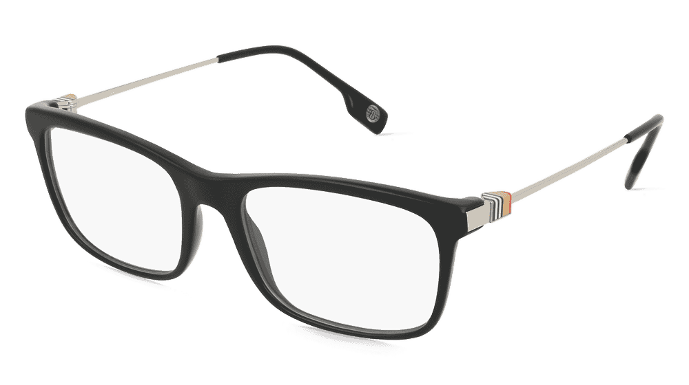 Burberry BE2384 Noir Vue d'angle