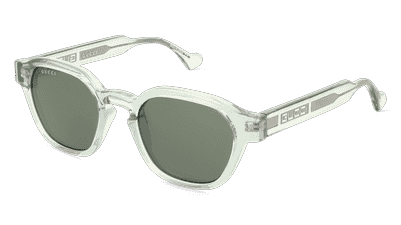 Gucci GG1730S grijs Hoekaanzicht