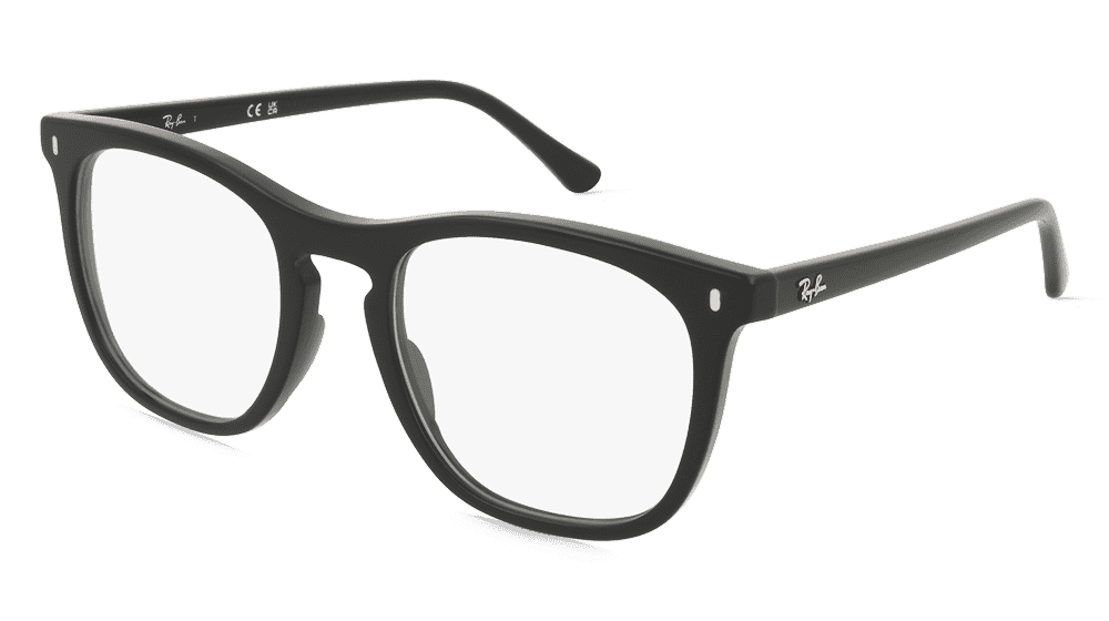 Ray-Ban 0RX2210V zwart Hoekaanzicht