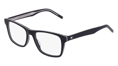 Tommy Hilfiger Eyewear TH 1990 zwart mat Hoekaanzicht