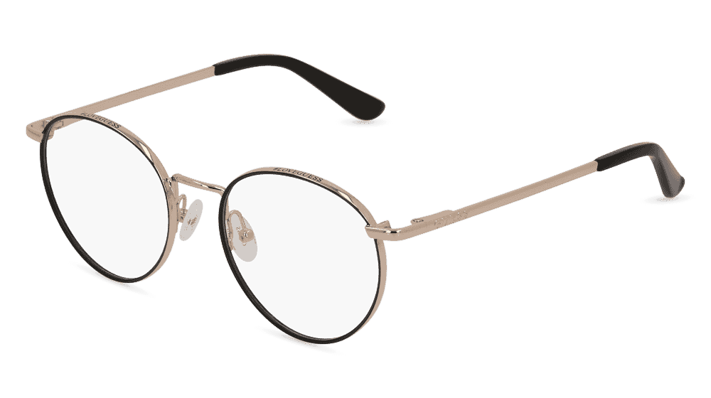 GUESS GU2725 Noir doré Vue d'angle