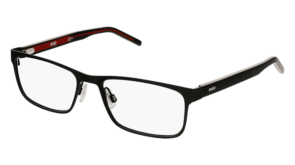 HUGO HG 1005 Rouge noir Vue d'angle