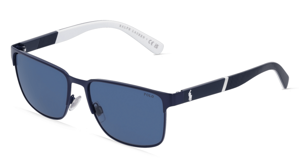 POLO RALPH LAUREN PH3143 Blauw glanzend Hoekaanzicht