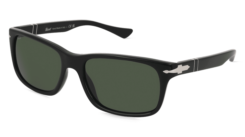Persol 0PO3048S zwart Hoekaanzicht