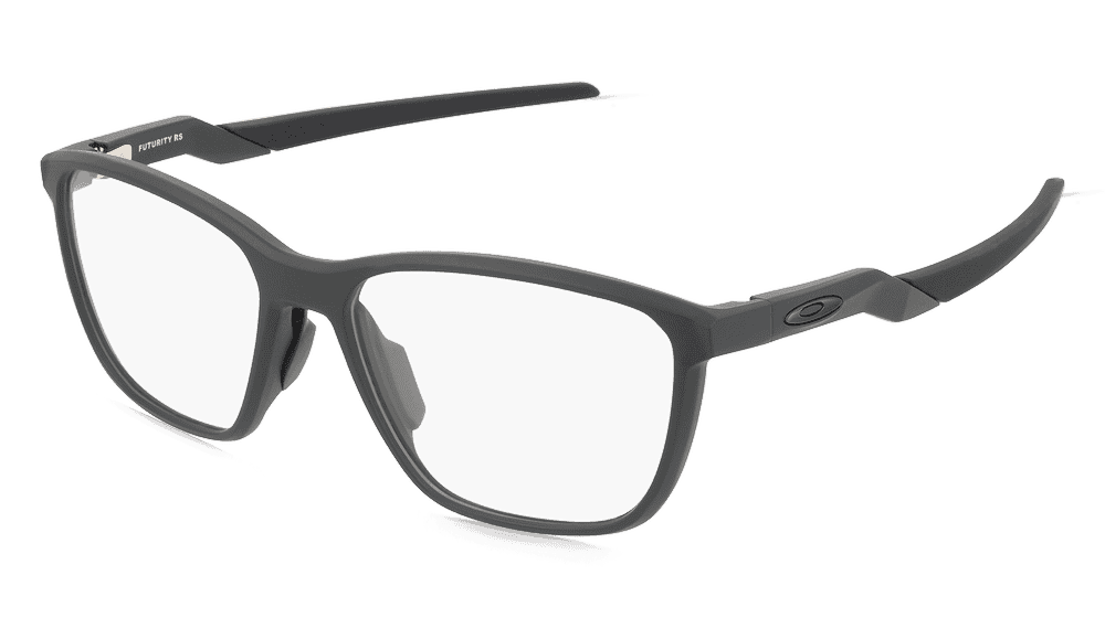 Oakley OX8186 Noir brillant Vue d'angle