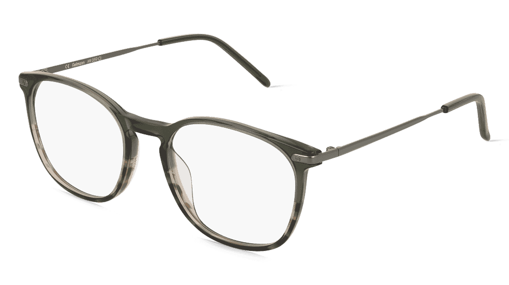 Fielmann MI 059 CL Vert veiné Vue d'angle