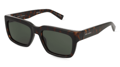Saint Laurent SL 615 zwart Hoekaanzicht