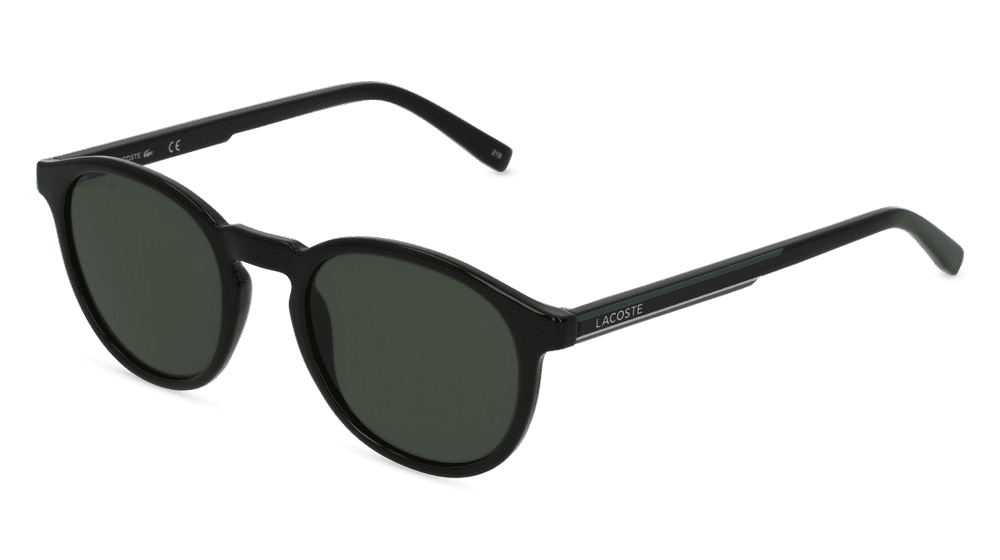 LACOSTE L916S Noir brillant Vue d'angle