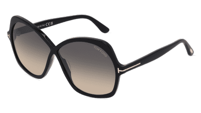 Tom Ford FT1013 ROSEMIN Havanna foncé Vue d'angle