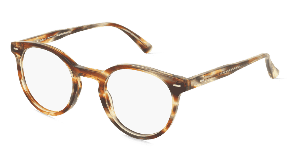 Fielmann LN 054 CL Havanna rayé Vue d'angle