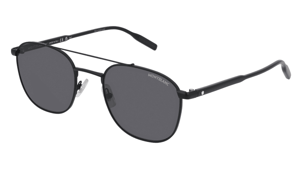 MONTBLANC MB0114S Black Corner View