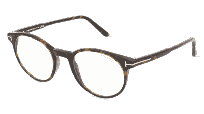 Tom Ford FT5695-B havana Hoekaanzicht