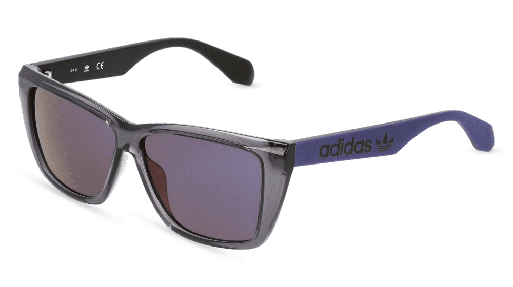 ADIDAS OR0026 grijs transparant Hoekaanzicht