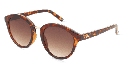 Le Specs INFLUX bruin Hoekaanzicht