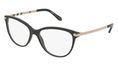 Burberry BE2280 Noir Vue d'angle