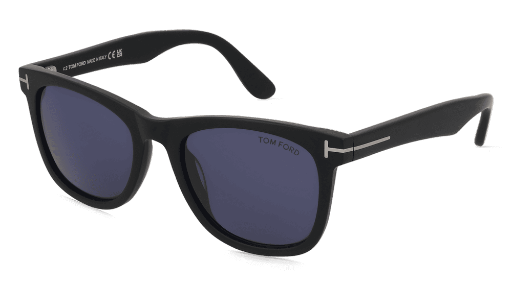 Tom Ford FT1099 Noir mat Vue d'angle