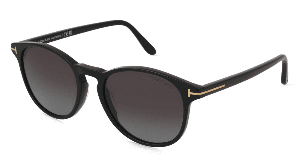 Tom Ford FT1097 Noir brillant Vue d'angle