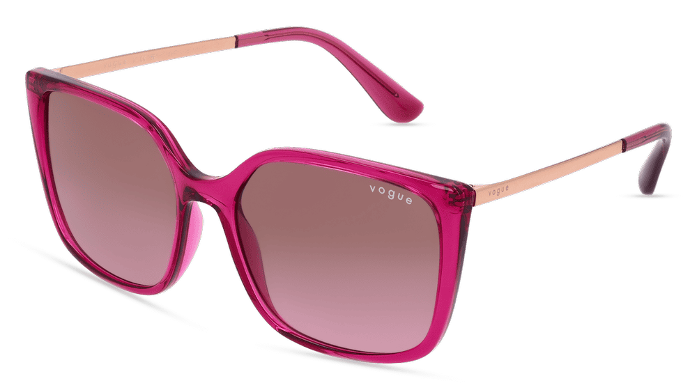 Vogue eyewear VO5353S Fuchsia glanzend Hoekaanzicht