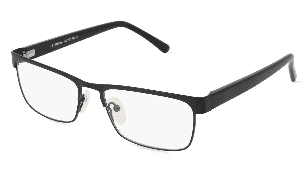 Fielmann MC 573 FLEX CL Noir Vue d'angle