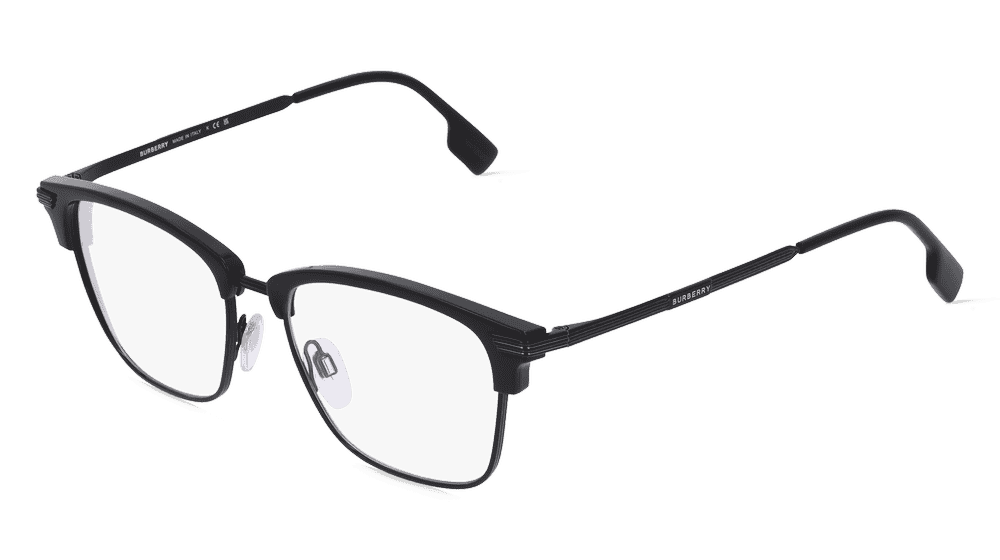 Burberry BE2359 zwart Hoekaanzicht