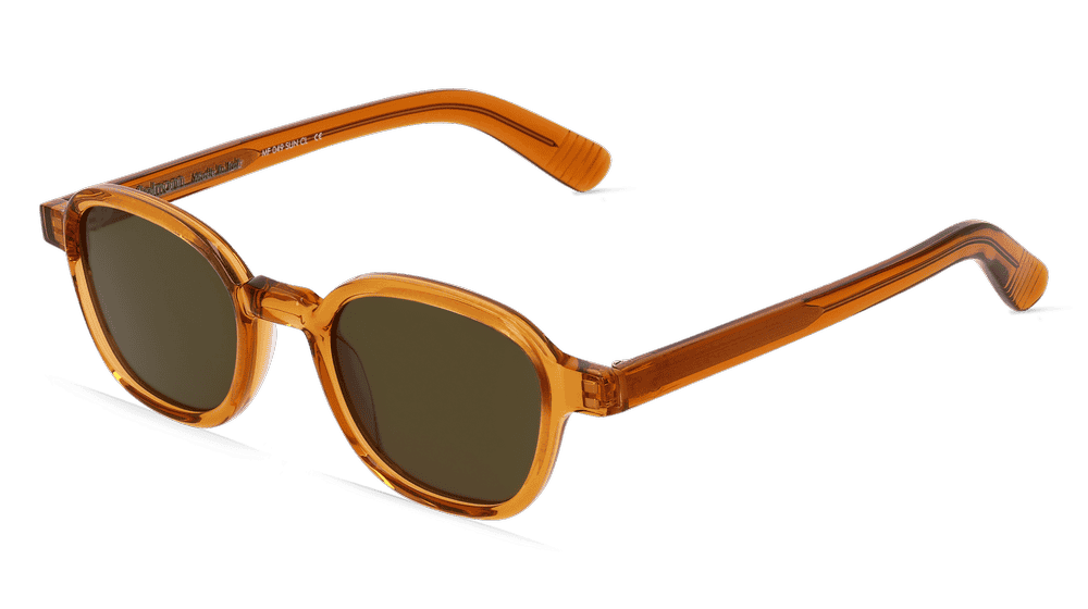 MF 049 SUN CL Miel transparent Vue d'angle