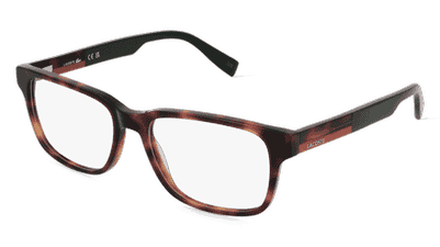 Lacoste L2910 Havane Vue d'angle