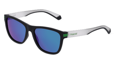 Polaroid PLD 2138/S Noir mat Vue d'angle