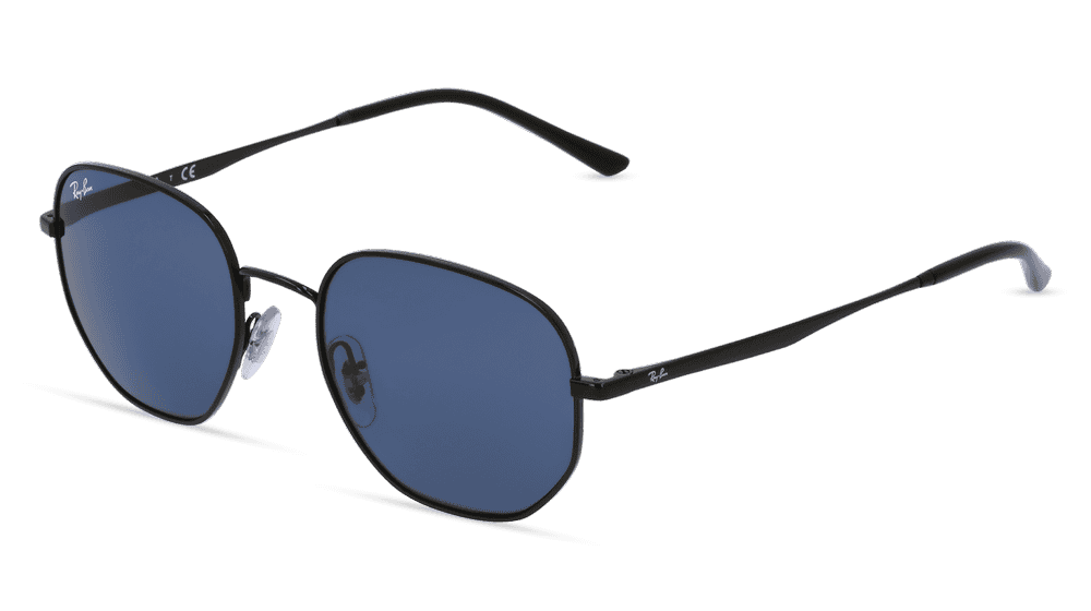 RAY-BAN RB 3682 Noir Vue d'angle