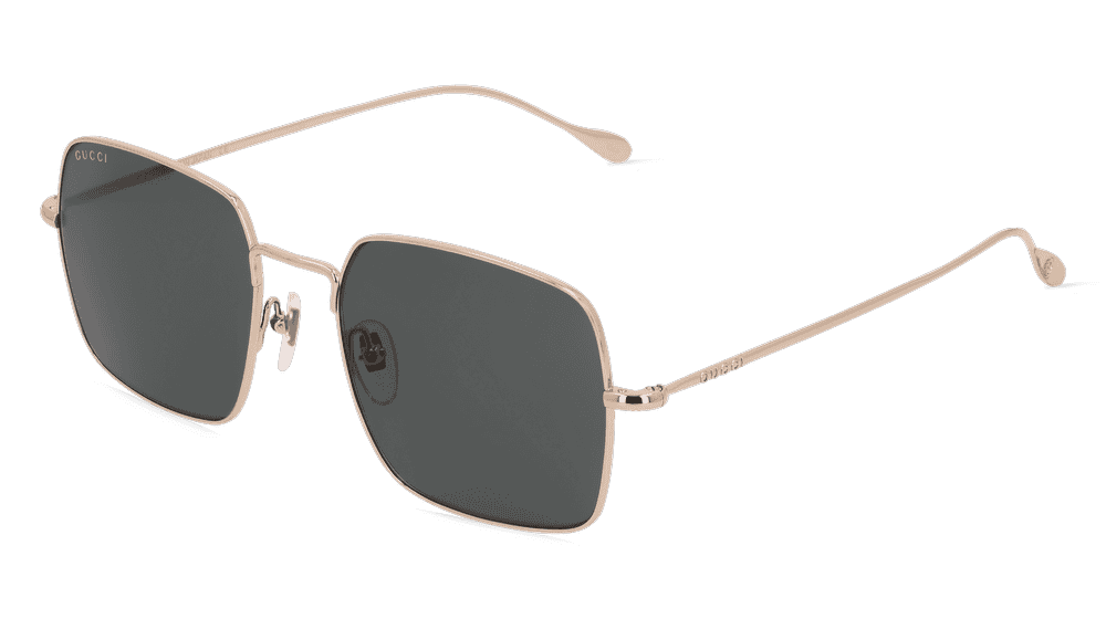 GUCCI GG1184S Doré brillant Vue d'angle