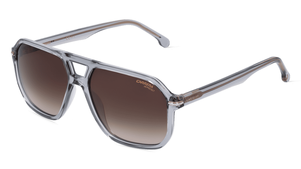 Carrera 302/S grijs transparant Hoekaanzicht
