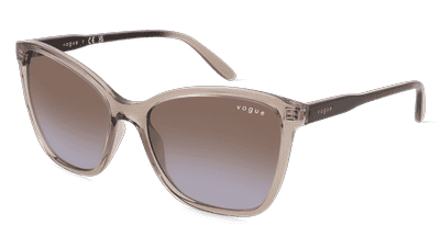 Vogue eyewear VO5520S Beige transparent Vue d'angle
