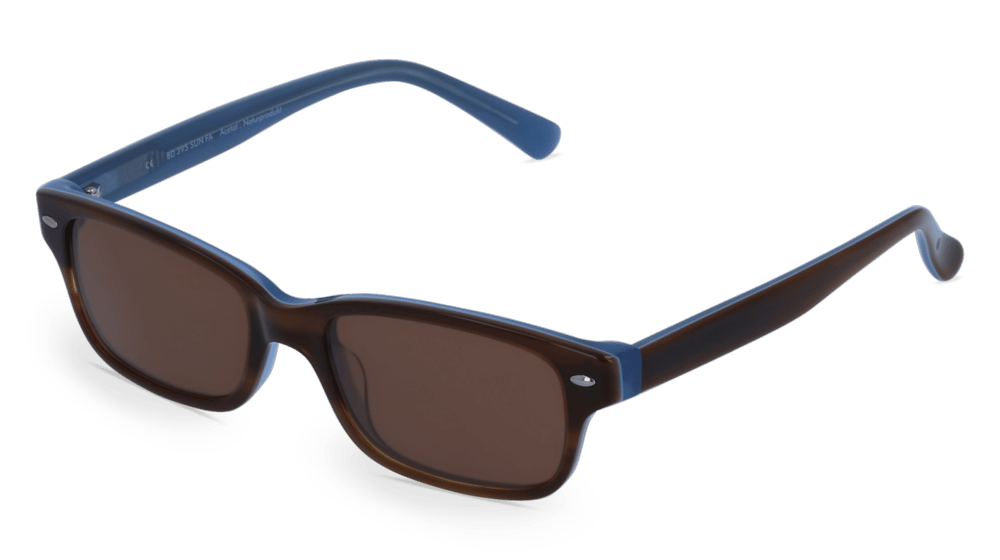 Fielmann BD 395 SUN FA Bleu Havane Vue d'angle