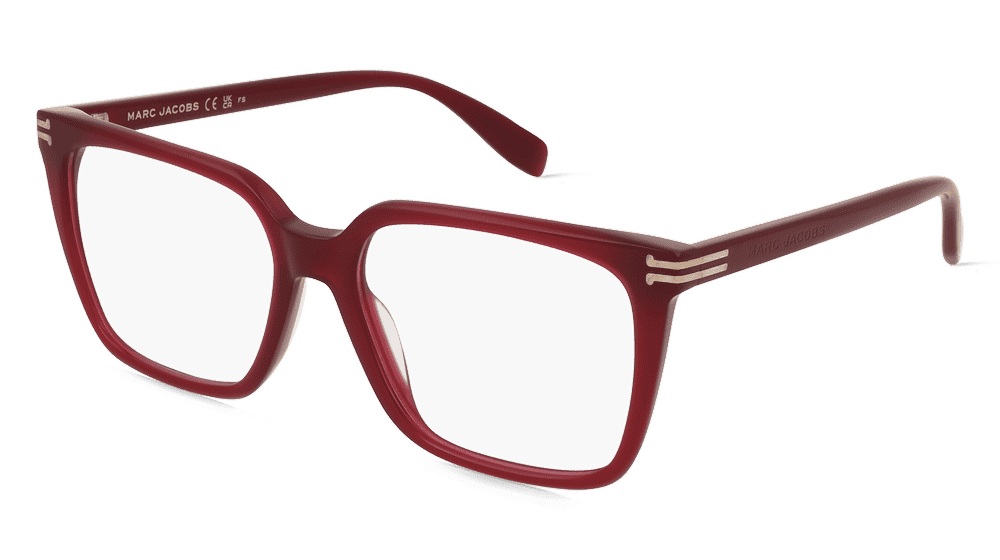 Marc Jacobs MJ 1097 Bourgogne rouge Vue d'angle